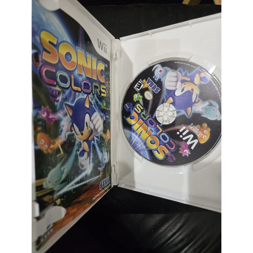 SEGA Sonic Colors (Nintendo Wii) Video Game Complete And Tested